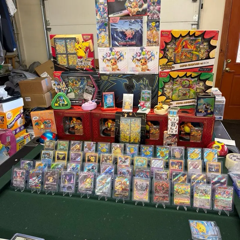 Pokemon singles cards and more