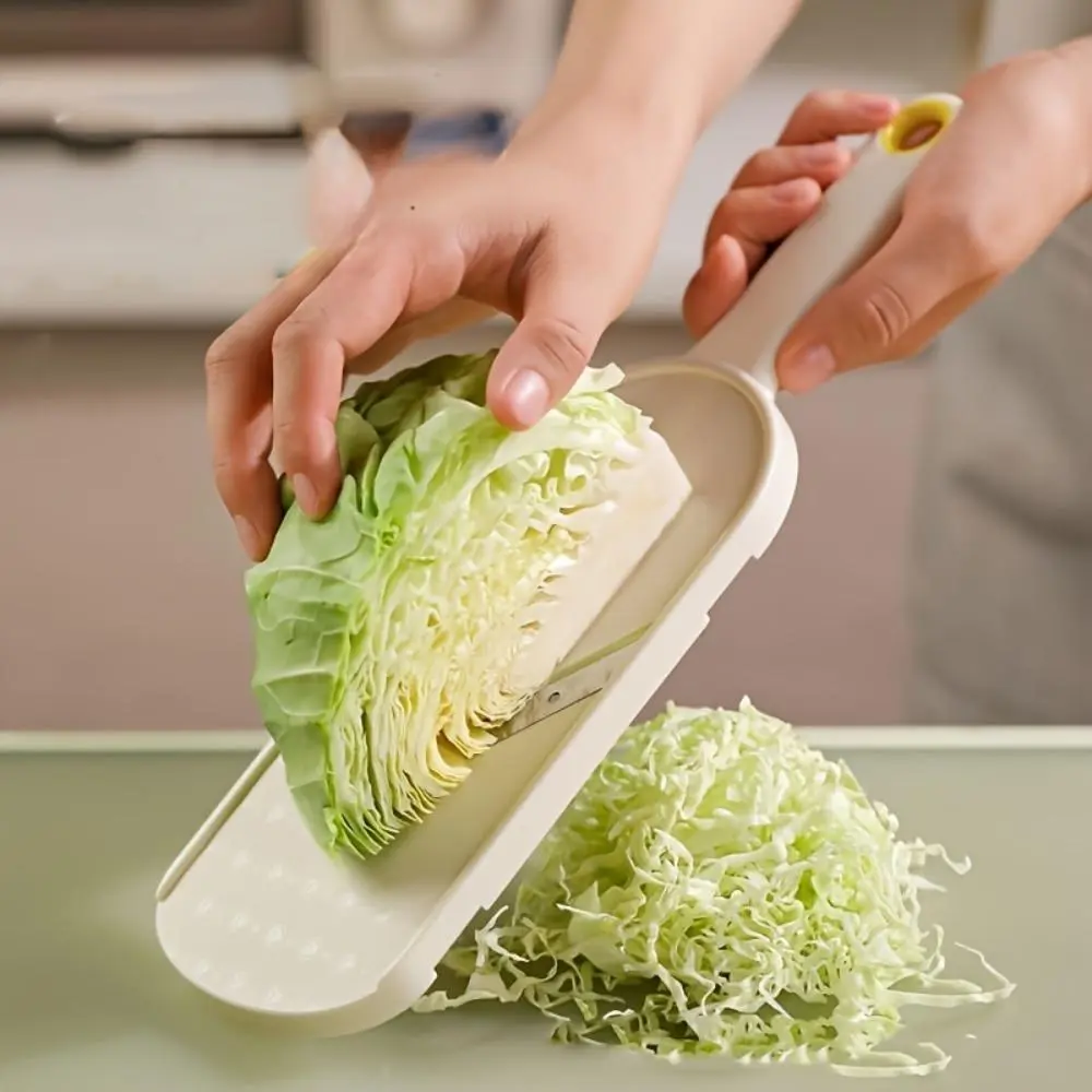 Manual Cabbage & Vegetable Shredder, Multipurpose Kitchen Tool for Salad Making, Vegetable Chopper & Grinder with Easy-Grip Handle, Utensils, Veggie Chopper, Kitchen Vegetable Slicer, Vegetable Cutting Slicer, Vegetable Cutter