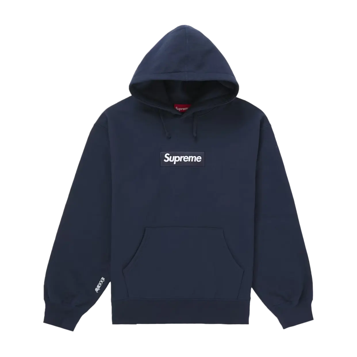 SUPREME HOODIE 'BOX LOGO FW25 NAVY'
