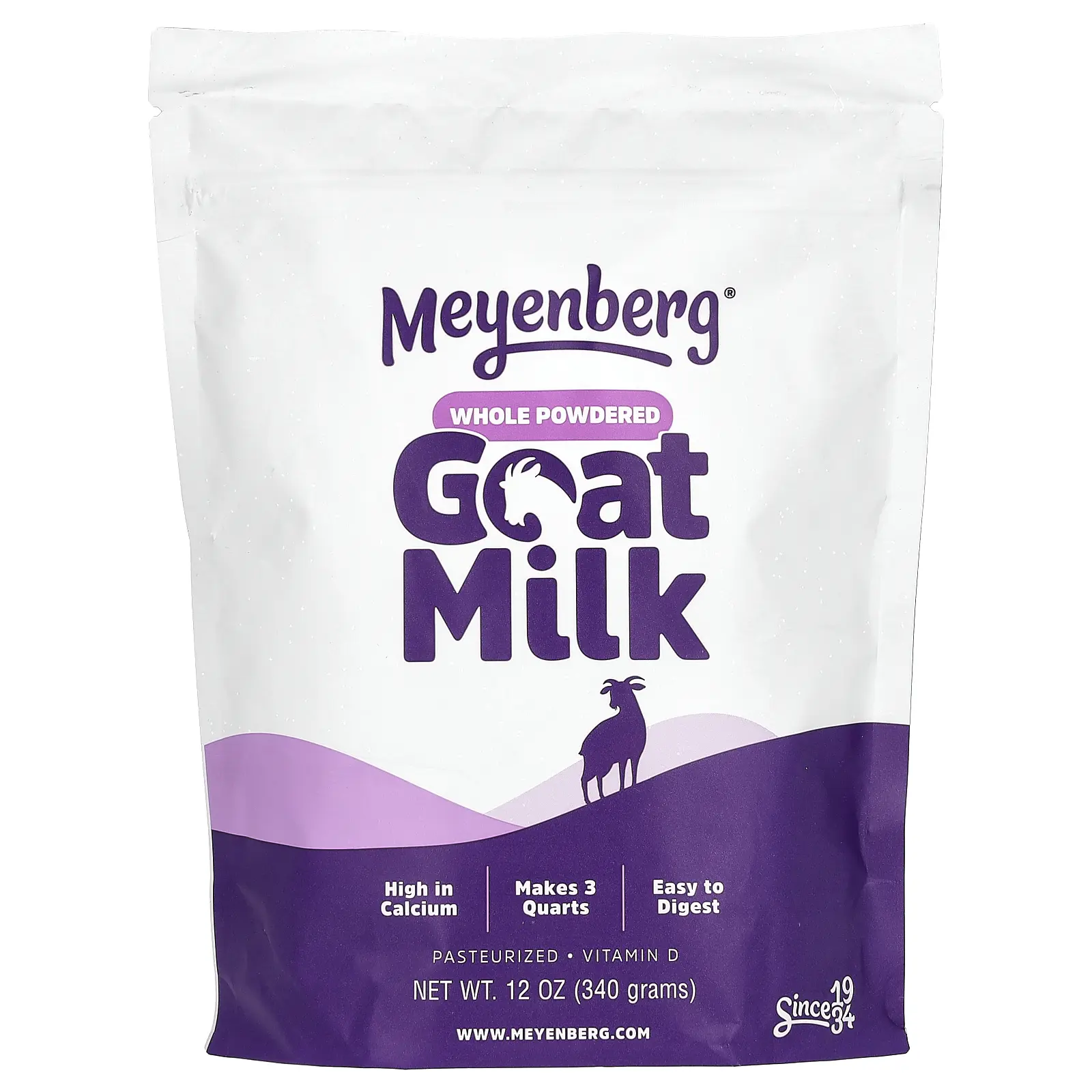 Meyenberg Goat Milk Whole Powdered Goat Milk, 12 oz (340 g) Meyenberg Goat Milk Whole Powdered Goat Milk, 12 oz (340 g)