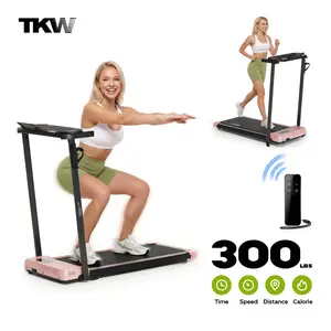 TKW Easy Storage Walking Vibration Pad P1,Vibration,Vibrating Plate, Remote Control Lightweight Under Desk Treadmills For Home & Office,Servo Motor Technology, 4 in 1 Portable Walking Pad Treadmill,Adjustable Incline, 300lbsWeight Capacity