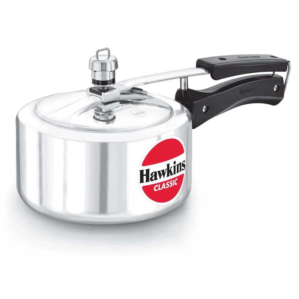 Hawkins Classic Aluminum Pressure Cooker - 2 Litres
