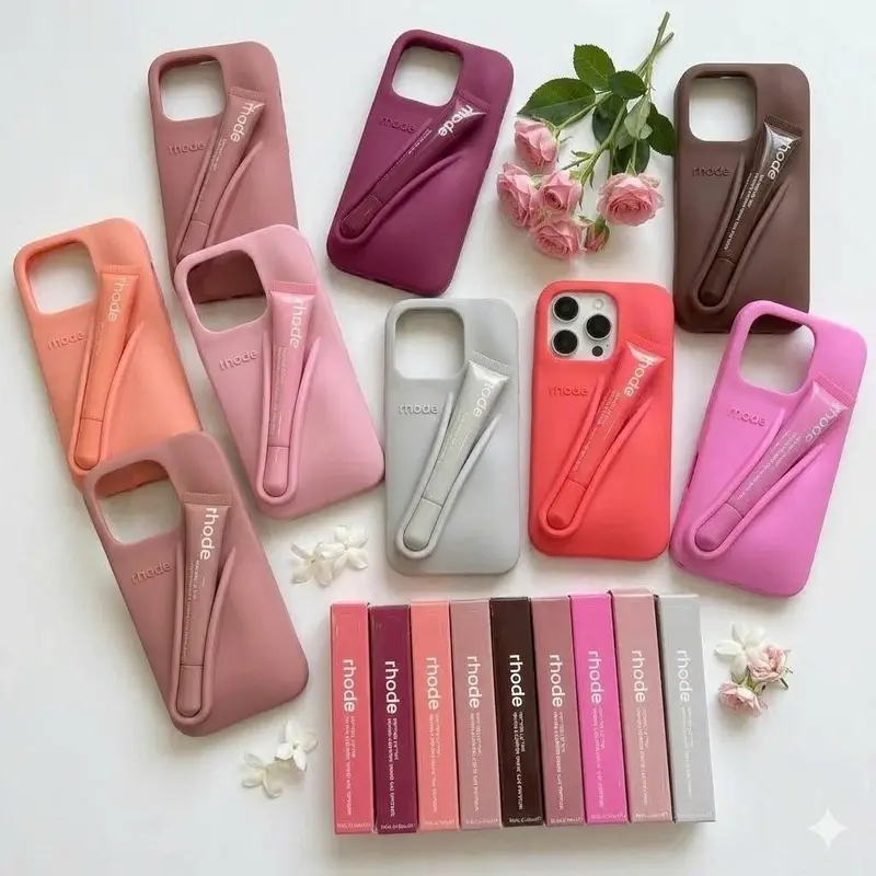 rhode toast ピンク iPhone15 pro用ケース セット rhode case iphone 15 - TikTok Shop