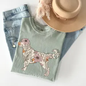 Comfort Colors® Golden Doodle Shirt, Cottagecore Golden Doodle Tshirt, Golden Doodle Gifts, Gift for Dog Mom, Golden Doodle Tshirts, Retro