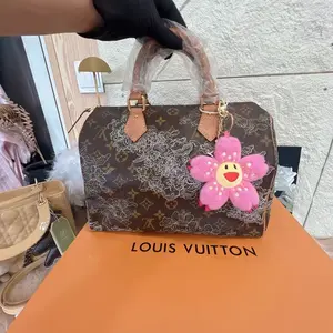 Pre-owned Louis Vuitton Louis Vitton Speedy 30 Embroidered Style