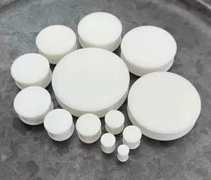 PAIR of Stunning Bright White Silicone Double Flare Plugs - Gauges 2g (6mm) up to 2" (51mm)