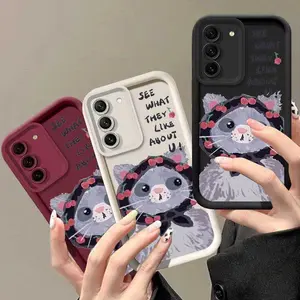 1 Piece A02s See U Silicone Cover Designed For Samsung A02s Featuring Lightweight For Casual