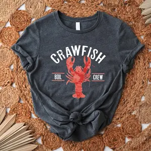 Crawfish Boil Crew Shirt - Funny Louisiana Seafood Party Tee - New Orleans Style Shrimp Lover Gift - Mudbug Season Unisex T-shirt