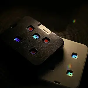 Portable Dice Edc Stress Relief Mechanical Card Press Dice, Table Game Gift for Parties, Fun and Interactive Gaming Accessory