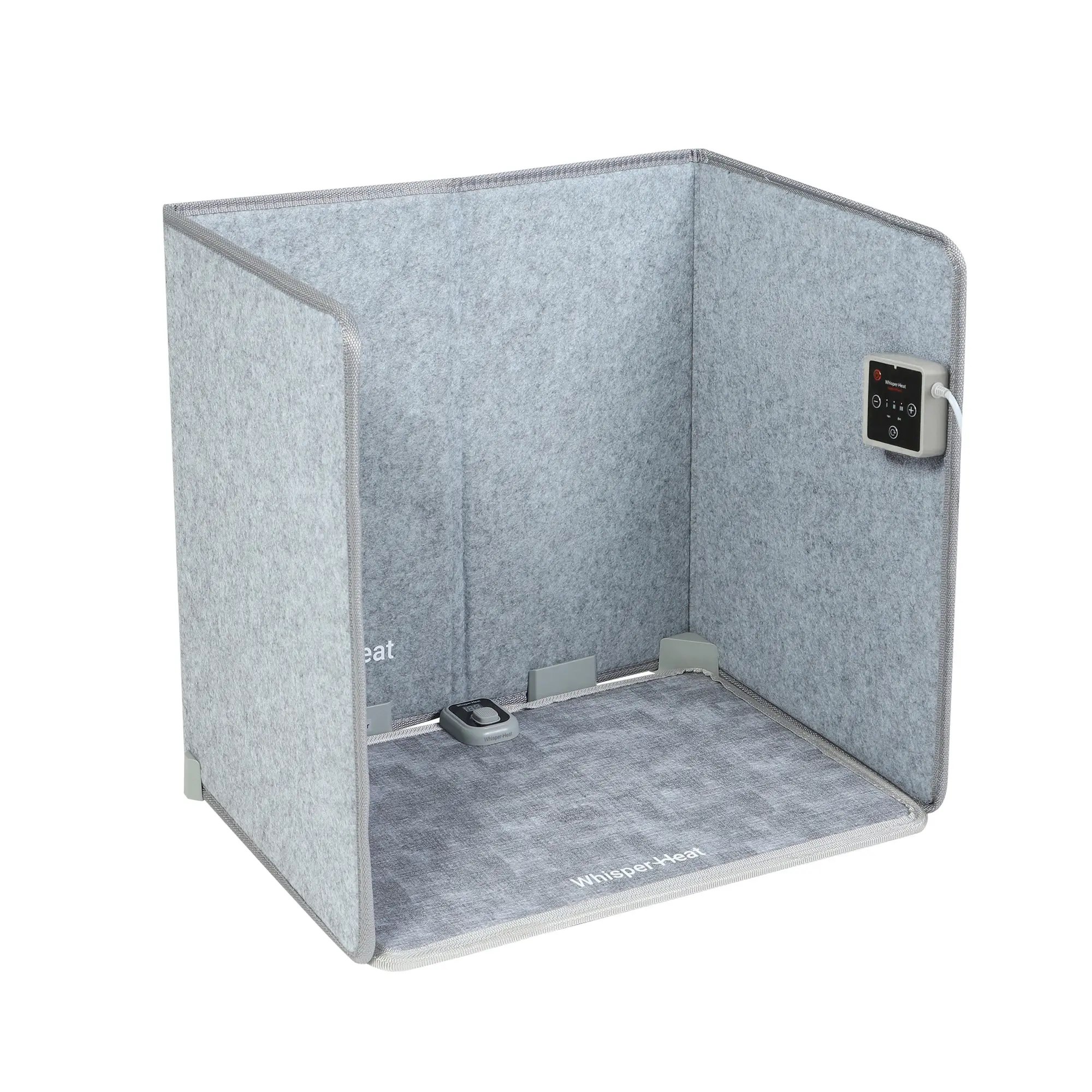 Whisper Heat Under Desk Heating System – Desk Warmer & Heated Floor Mat for Office