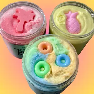 New Honeydoll Foaming Sugar Scrubs - Crushed Paradise - Pineapple Upside Down Cake - Fruity O’s - Unicorn Fairy - choose your scent