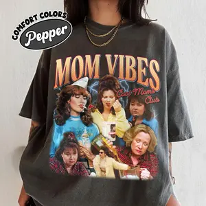 90’S Mom Vibes Comfort Colors Shirt, Funny Mom Shirts, Cool Moms Club T Shirt, Funny Mom Life Tee, Mother's Day Gift, Cool Mom Gifts
