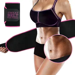 Waist Trainer for Women Lower Belly Fat Reduction Sweat Band Belly Band Sweat Belt Stomach Wrap Body Shaper Workout Waistband Adjustable Straps