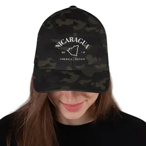 Nicaragua Embroidered Custom Cap, Nicaragua Gorra Personalizada Bordada, Nica Culture Gift, Nicaraguan Gift