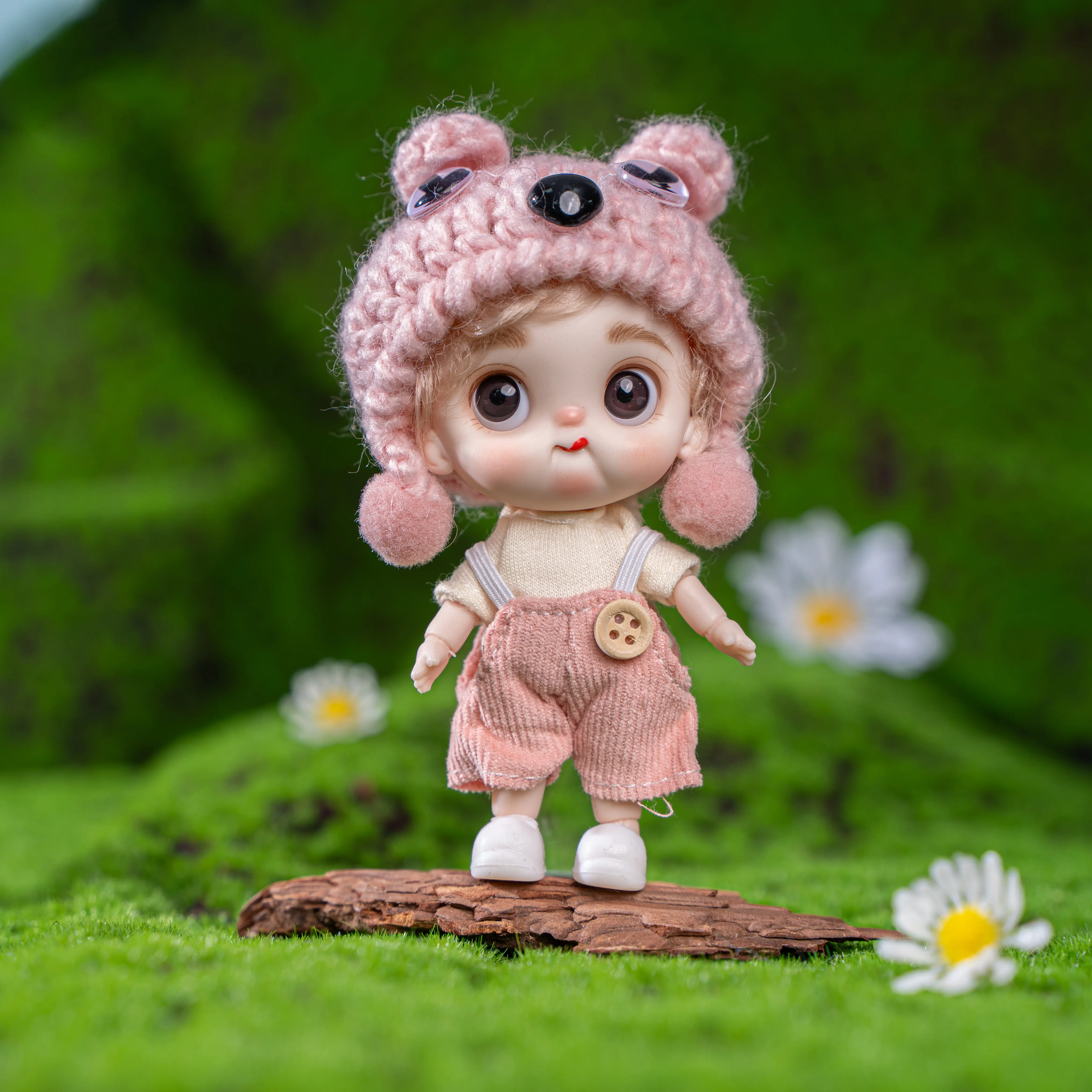 4-Inch Poseable Boxed Doll Ornament Blind Box - Handmade Changeable Outfits, Stuffed Plush Toy Keychain Set, Cute Collectible Decor for Backpacks/Desktops, Gifting (Toys & Hobbies), Unique Gifts