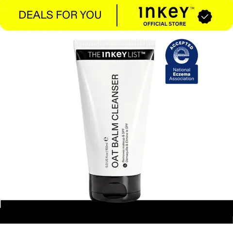[NEW] The INKEY List Oat Cleansing Balm | Properly Removes Makeup While Supporting Your Skin Barrier | 150ml  Suitable for all Skin Types Cleanser
