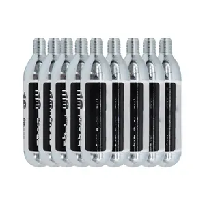 16g Threaded CO2 Cartridges or CO2 Inflator for Bike Tires - Cartridge for CO2 Inflator with Threaded Connection