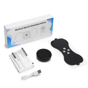 Multi-mode Pulse Massage Patch (NO REMOTE CONTROL) , Neck Back Pain Relief Gel Pad Wireless Pulse Massage Patch for Neck Back Muscle Relaxation