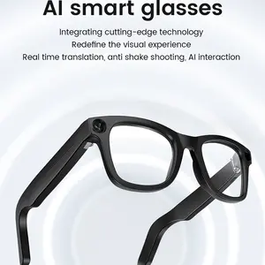 Al Smart Glasses with 800W Sony Camera, OpenAI Recognition, 1080P Anti-Shake Video, Real-Time Translation & Long Battery Life