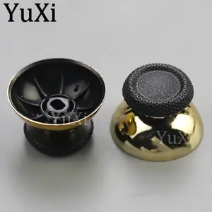 YuXi 2Pcs 3D Analog Joystick Stick Grip Caps for PS5 Thumbstick Button Cover Cap for PlayStation 5 Gamepad Controller Replacement Parts in Multiple Colors