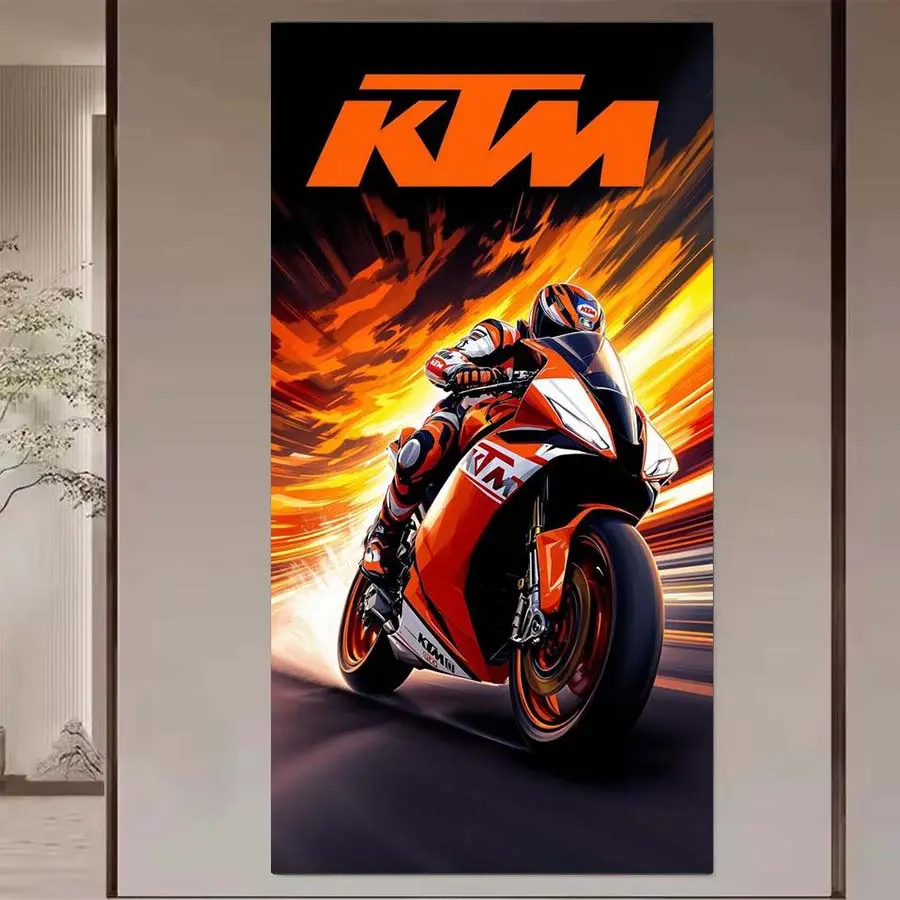 1 set of DIY diamond painting kit, 5D diamond art kit, DIY decoration motorcycle, Motorbike, rider, flame mosaic, diamond art, Artwork, DIY art home decoration, suitable for Christmas.