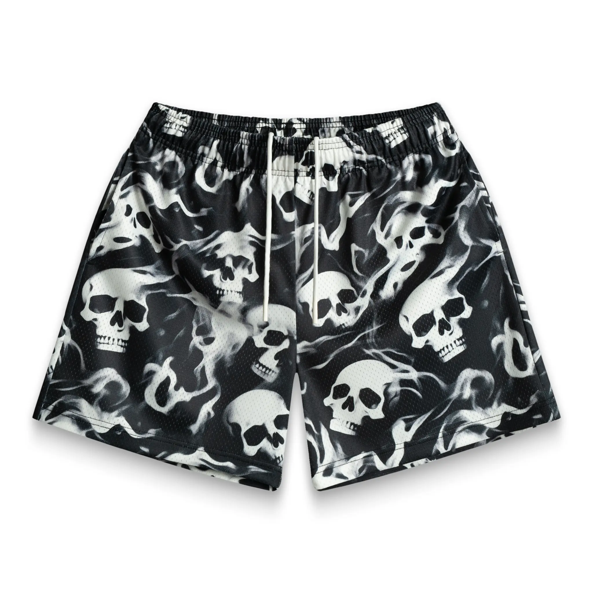 Black Skelly Shorts