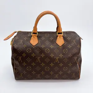 Pre-owned Louis Vuitton canvas Shoulder Bags Monogram Speedy 30 Bag(MB1164)