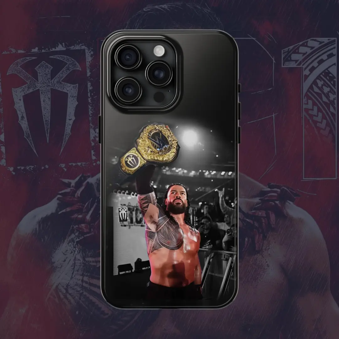 Roman Reigns Phone Case, The OTC1, The Tribal Chief, WWE Phone Case, WWE Merch, Gift For Wrestling Fans