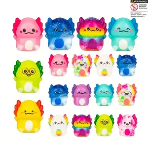 Cute Soft Toy with Slow Bounce Compression, Decompression Squeeze, Stress Relief Animal Octopus Set, Christmas Gift for Kids, Party and Birthday Present