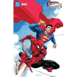 DC MARVEL SUPERMAN SPIDER-MAN #1 (ONE SHOT) COVER D CLAYTON CRAIN VARIANT