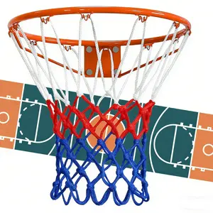 Basketball Net Replacement, Upgrade, All-Weather Resistant, Suitable for Standard Indoor or Outdoor 12-Ring Edge