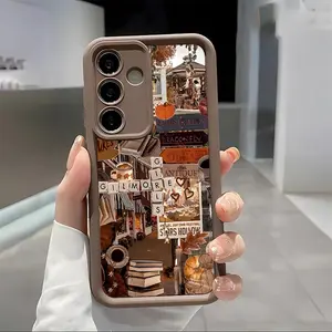 G-Gilmore Girls aesthetic Soft&Flexible TPU Silicone Phone Case For Galaxy S26 Ultra S25 Edge S24 FE S23 S22 S21 Plus A13 A14 A15 A16 A17 A33 A34 A35 A36 A52 A53 A54 NOTE20 Durable|Shockproof|Full Camera Protection|Anti-Fingerprint