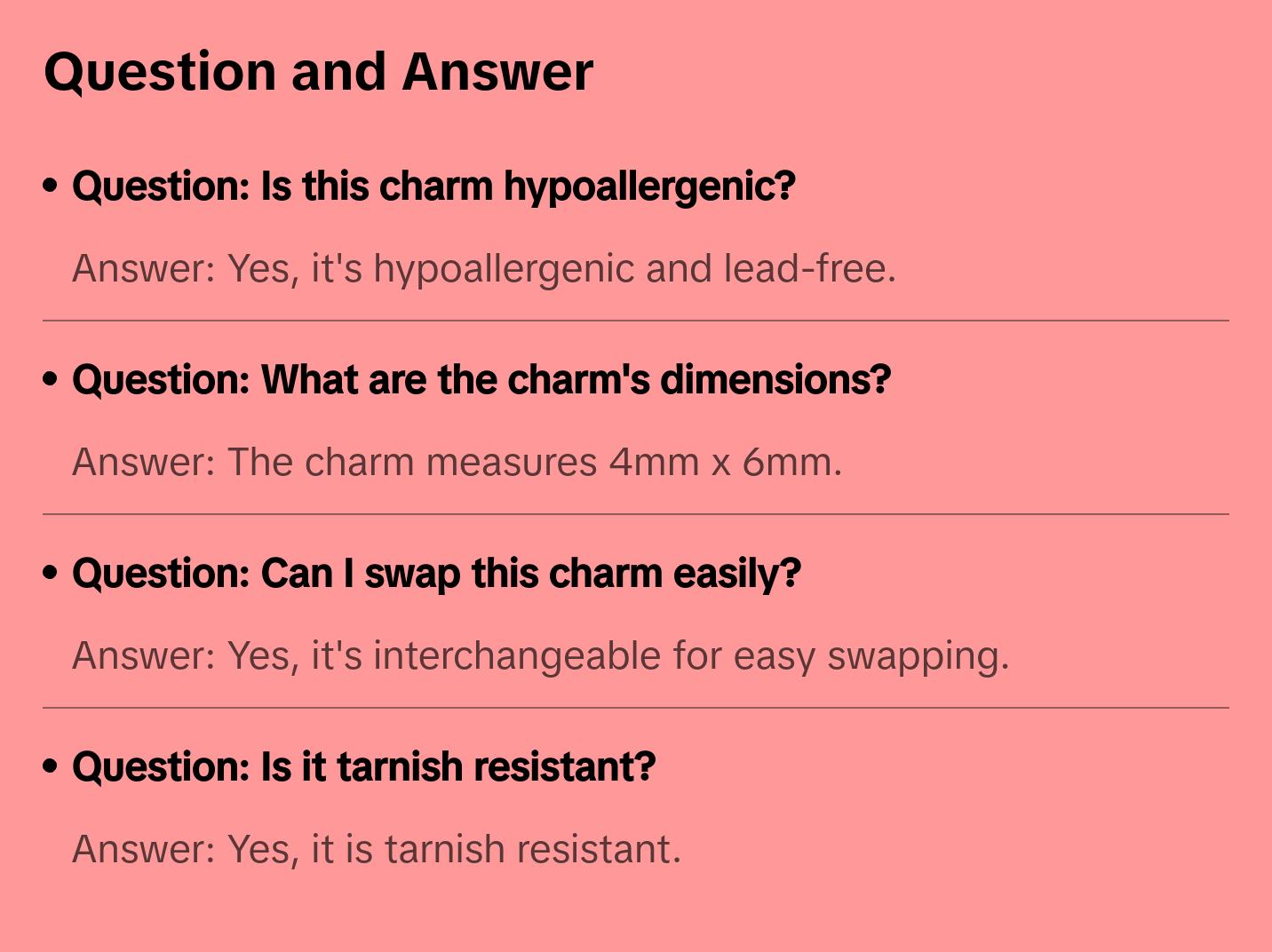 Alexandrite Silver Charm