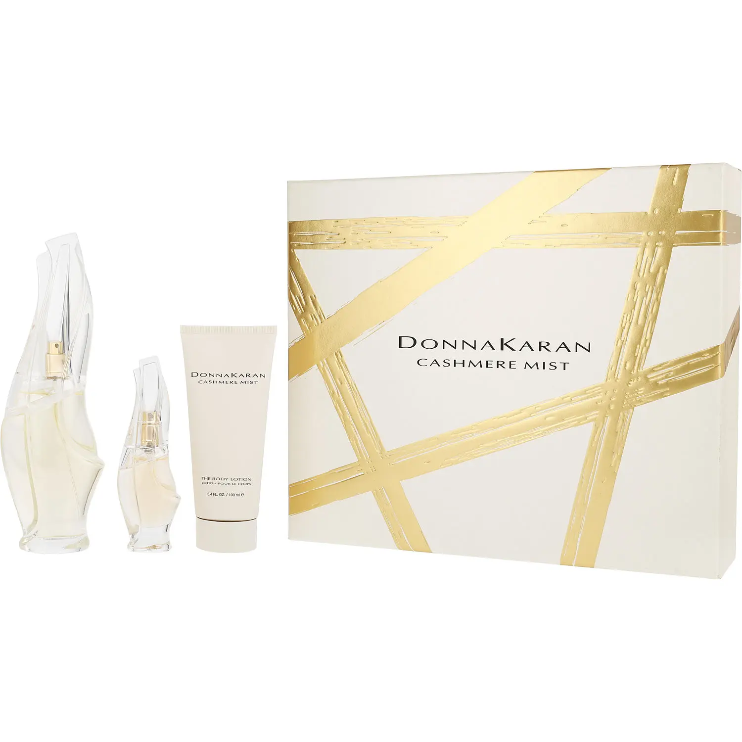 Cashmere Mist Set-Eau De Parfum Spray 3.4 Oz & Body Lotion 3.4 Oz & Eau De Parfum 0.5 Oz Mini For Women Cashmere Mist Set-Eau De Parfum Spray 3.4 Oz & Body Lotion 3.4 Oz & Eau De Parfum 0.5 Oz Mini For Women