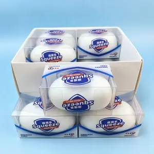 [New] Satisfying ASMR Crunchy Soap Balls Toy | Squeeze Sensory Stress Reliever Kids Adults | Round Block Filled Anti Stress Squishy | Relaxing Fidget Tools For Home Office Desk Travel Use | Focus Aid Gadgets For ADHD Autism Anxiety Birthday Present Sets