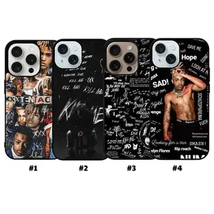 XXXTENTACION Sit Down Quote Phone Case, Black & White Graphic Design, Tough Cover For iPhone 17 16 15 14 13 12 11 Plus Pro Max, Compatible with Samsung S25 S24 S23 S22 S21 Plus Ultra