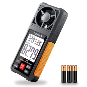 TopTes TS-301 Digital Anemometer, Wind Speed Meter Tool Portable Hardware with 2.26-inch Big Backlight LCD Screen, Air Flow Meter for Sailing Surfing Drone Flying RC Plane Golf Shooting HVAC fathersdaygift