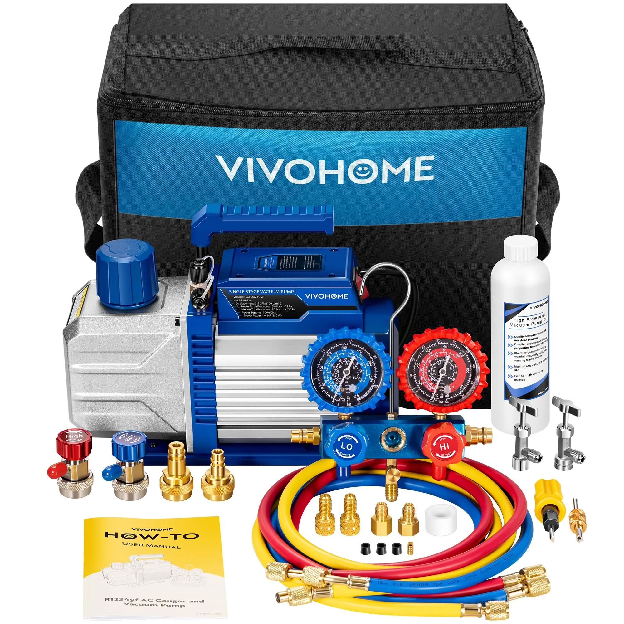 1/4 HP 3.5CFM Single Stage