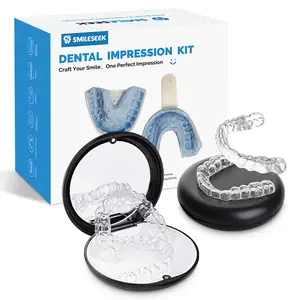 Smileseek Clear Teeth Retainer Upper & Lower - BPA-Free Precision-Fit, Slim Durable Replacement, Nearly Invisible forAdults & Teens, Retention After Braces, Day/Night Wear