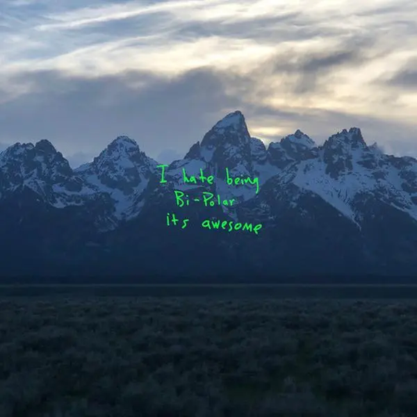 Ye - Kanye West - Record Album, Vinyl LP