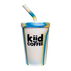 Kiid Coffee Official Cup - Limited Edition | Food-Grade Silicone, Non-Toxic, BPA-Free | 10 FL OZ