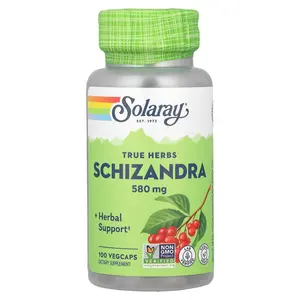 Solaray True Herbs, Schizandra, 580 mg, 100 VegCaps