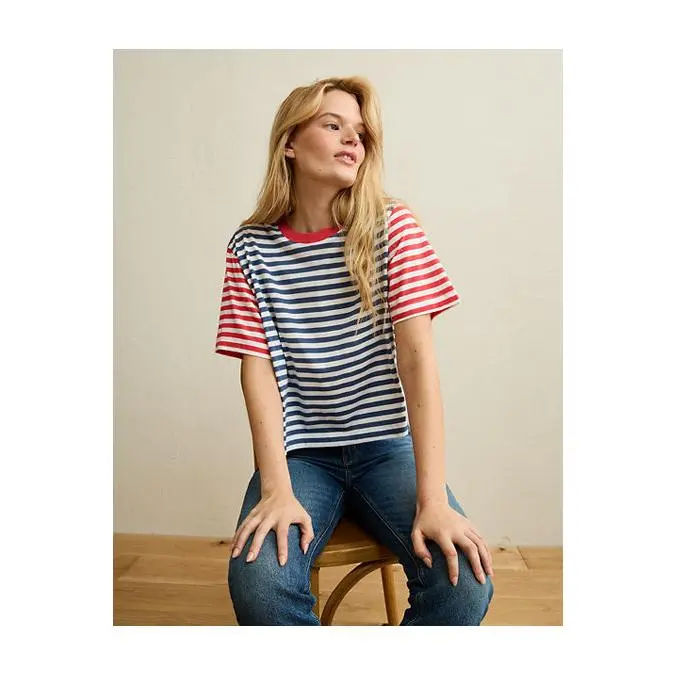 AE Boxy Fit Americana T-Shirt