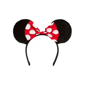 Adult Minnie Mouse Polka Dot Ear Headband