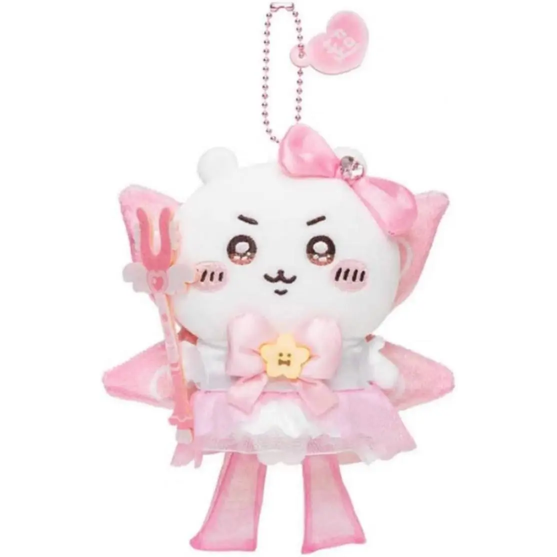 Kawaii Chikawa Anime Plush Keychain, 3.94in Soft Stuffed Character Bag Charm and Pendant for Women, Backpacks, and Purses, Keychain Charms, Kawaii Accessories, Cute Keychains