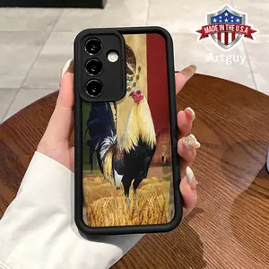 Soft Case for Samsung S24 ultra plus S25 S23 S22 Ultra Pluss Shockproof Drop Protection Rugged Durable Mexican Heroes Day Cockfight Advanced fashion gift Silicone Cover