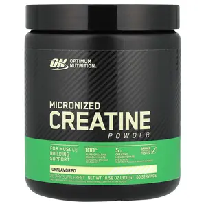 Optimum Nutrition Micronized Creatine Powder, Unflavored, 10.58 oz (300 g)