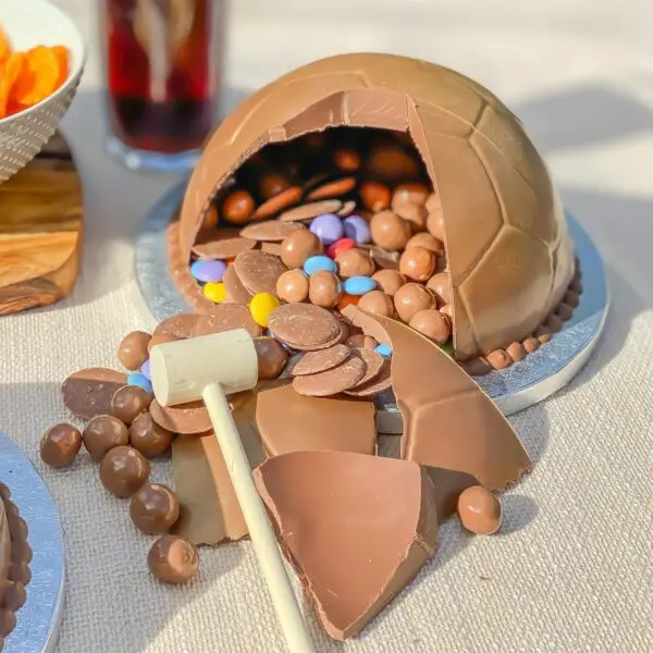 Soccer Ball Breakable Chocolate Mold | 3-Piece Candy Mold