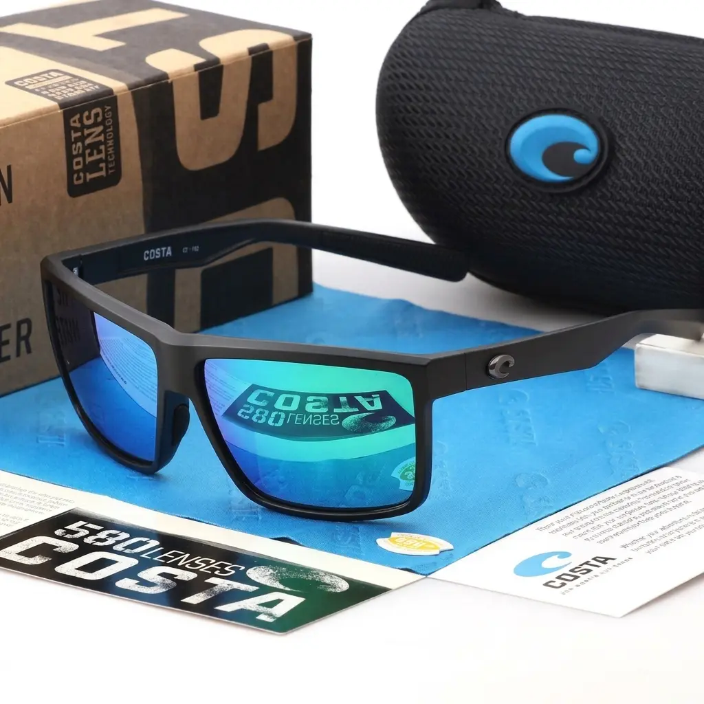 Classic Black Sport Sunglasses for Driving and Outdoor Wear