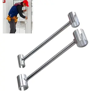 2Pcs Door Hinge Adjustment Tool, (14-19,23-25mm) Door Gap Adjustment Tool, Heavy-duty Door Hinge Tool for Flag Hinges (Fits Residential & Commercial Doors)   door  closing  tool